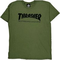 Thrasher Graphic Shirt – Large Green Cotton Thrasher Graphic Shirt – Large Green Cotton