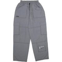 LP LIMITS Mens Grey Regular Fit Cargo Trousers W L Drawstring Casual Pants LP LIMITS Mens Grey Regular Fit Cargo Trousers W L Drawstring Casual Pants