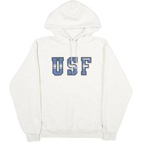 CHAMPION Mens White F Cougars Pullover Hoodie M Cotton Blend Casual