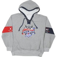 ATTICA Mens Grey Hockey Logo Pullover Hoodie L Lace-Up Neck Sports Sweatshirt ATTICA Mens Grey Hockey Logo Pullover Hoodie L Lace-Up Neck Sports Sweatshirt
