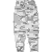 Grey White Mens Cotton Blend Regular Cargo Trousers W L Zip Casual Workwear