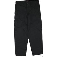TRU-SPEC Mens Cotton Blend Black Regular Cargo Trousers W L Durable Zip TRU-SPEC Mens Cotton Blend Black Regular Cargo Trousers W L Durable Zip