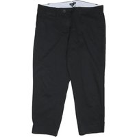 TOMMY HILFIGER Mens Cotton Blend Black Regular Fit Straight Leg Trousers W L TOMMY HILFIGER Mens Cotton Blend Black Regular Fit Straight Leg Trousers W L
