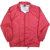 BASIC Mens Red Lightweight Jacket S Polyester Blend Plain Zip Closure Casual BASIC Mens Red Lightweight Jacket S Polyester Blend Plain Zip Closure Casual