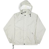 K-WAY Mens White Nylon Windbreaker Jacket Zip Hooded Plain Lightweight K-WAY Mens White Nylon Windbreaker Jacket Zip Hooded Plain Lightweight