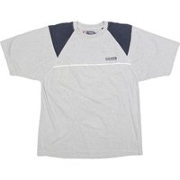 CHAPS RALPH LAUREN Mens Grey & Navy Short Sleeve Crew Neck Shirt M Classic CHAPS RALPH LAUREN Mens Grey & Navy Short Sleeve Crew Neck Shirt M Classic