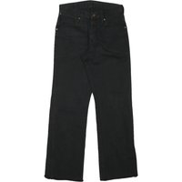 WRANGLER Mens Black Regular Straight Denim Jeans W L Classic Zip Closure WRANGLER Mens Black Regular Straight Denim Jeans W L Classic Zip Closure