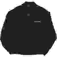 Mens Black Leather Bomber Jacket Zip Front Plain Classic Vintage Style