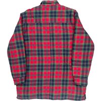 Timber Ridge Checked Flannel Shirt – Large Blue Cotton