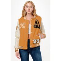 Patch Varsity Bomber Jacket Patch Varsity Bomber Jacket