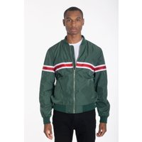 Luxury Woven Taped Bomber Jacket