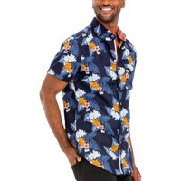 Hawaiian Print Button Down Shirt Hawaiian Print Button Down Shirt