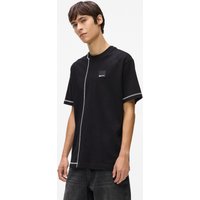 Kl Jeans – Contrast Stitch shirt, Man, Black, Size: Xs Kl Jeans – Contrast Stitch shirt, Man, Black, Size: Xs
