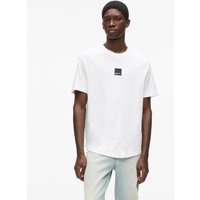 Kl Jeans – Curved Hem shirt, Man, White, Size: Xs Kl Jeans – Curved Hem shirt, Man, White, Size: Xs