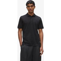 Karl Lagerfeld – Monogram Polo Shirt, Man, Black, Size: