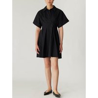 Poplin Waisted Shirt Dress