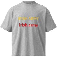 Irish Army – Unisex Organic Oversized High Neck shirt