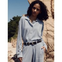 Denim Knit Shirt Stone Blue Denim Knit Shirt Stone Blue