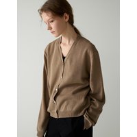 Paper V-neck Cardigan Beige Paper V-neck Cardigan Beige