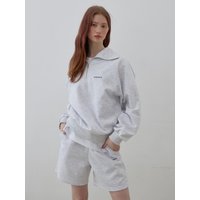 [SET] Half Zip-Up Sweatshirt + Sweat Shorts WG