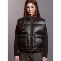 Soft Glossy Down Gilet BLACK Soft Glossy Down Gilet BLACK