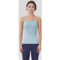 Pose to Tank Top Silver Blue