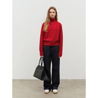 Unisex Essential Wool Turtleneck Sweater
