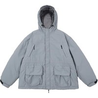 Warmer Pocket Waterproof Taslan Parka [Grey]