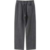 Pigment Wide Terry Cotton Jogger Sweatpants [Charcoal]