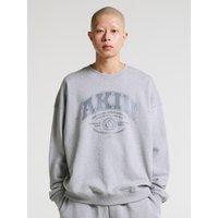 Varsity typography sweatshirt gray Varsity typography sweatshirt gray