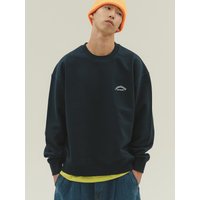 Camel Garment Small Logo Sweatshirt Navy Camel Garment Small Logo Sweatshirt Navy