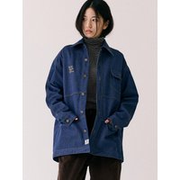 Washed Denim Soft Half Vintage Jacket