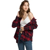 Cotton Check Loose Fit Flannel Shirt WOF