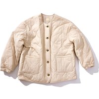 Quilted Cotton-Nylon Relaxed Fit Jumper Quilted Cotton-Nylon Relaxed Fit Jumper