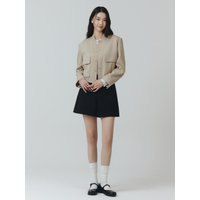 High Waist Wide Jersey Stretch Shorts ITOWPT High Waist Wide Jersey Stretch Shorts ITOWPT