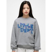 Logo Basic Cotton Terry Sweatshirt [Grey]