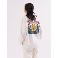 Long Sleeve Peace Again shirt [Beige]