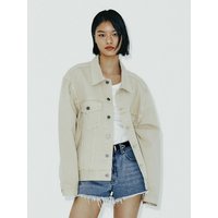 Standard Washed Overfit Denim Jacket Standard Washed Overfit Denim Jacket