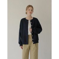 Two-Way Open Relaxed Sweatshirt Two-Way Open Relaxed Sweatshirt