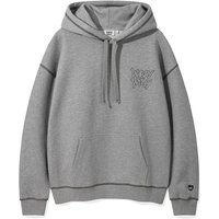 Stitch Lettering Hoodie [Gray]