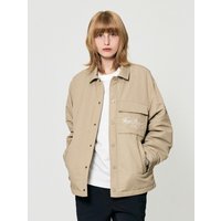 Embroidery Padded Shirt Jacket COLORS