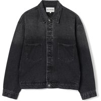 Two-Pocket Denim Jacket [Medium Grey]