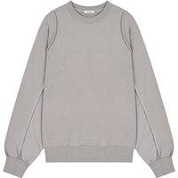 Soft Fleece Vintage Sweatshirt [Light Grey]