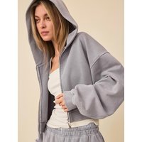 BROOKS WASHED JACKET [GREY]