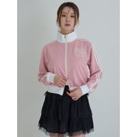 Lace Track Jersey Jacket [Pink]
