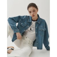 Front Pocket Denim Shirt Jacket DJSB Front Pocket Denim Shirt Jacket DJSB