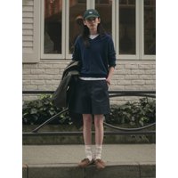 ALT COTTON SHORT SHORTS [NAVY]
