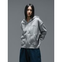 Side Logo Two-Way Zip-up Hoodie [ Colors]