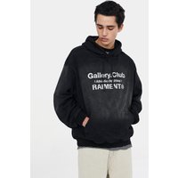 Vintage Wash Gallery Club Hoodie [Black]