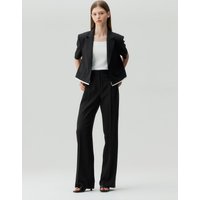 Couture Straight Slacks Trousers MZPT Couture Straight Slacks Trousers MZPT